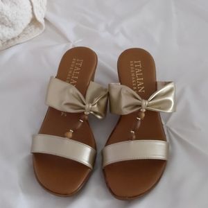 Italian leather sandals